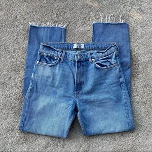 Free People Cropped Jeans